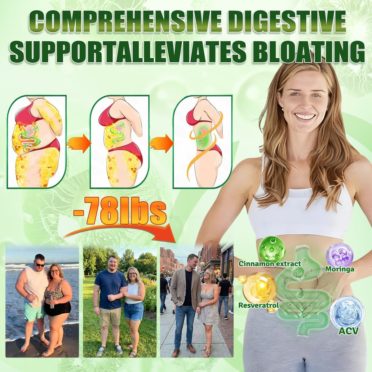 DOTALE® Metabolic Nano Microneedle Patch (Just once a day, visible changes in 7 days) Berberine + Moringa Formula